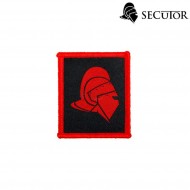 Patch Ricamata Helmet Sfondo Nero Secutor (sr-sap0002)