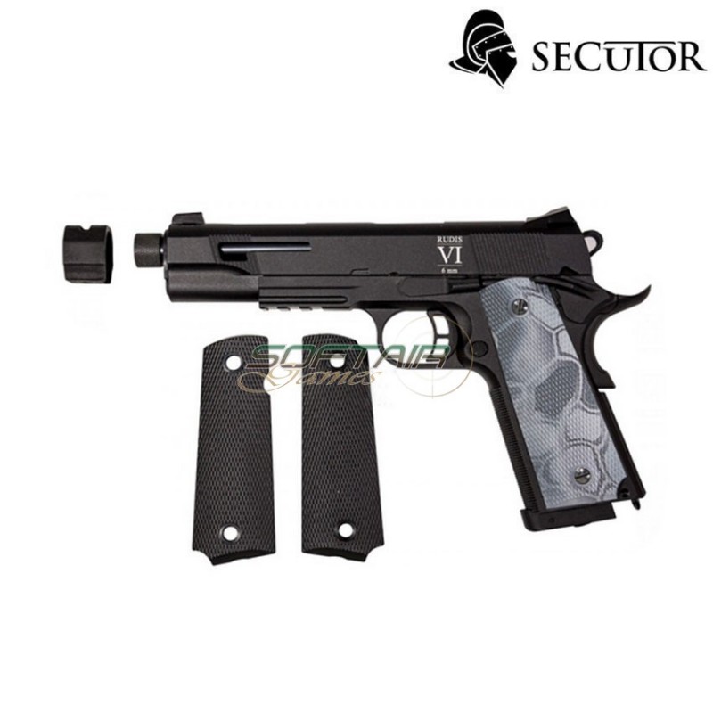 Co2 Pistol Rudis Custom Vi 1911 Thyphon Secutor (sr-sar0034)
