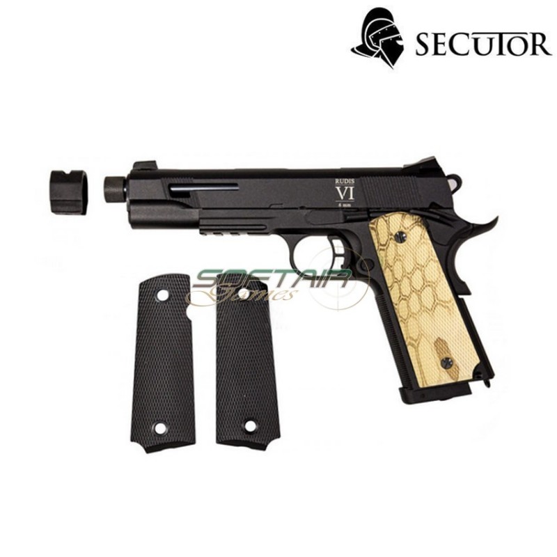 Pistola A Co2 Rudis Custom Vi 1911 Nomad Secutor (sr-sar0035)