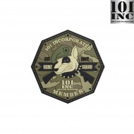 Patch 3d Pvc 101inc Hunt Squad Green 101 Inc (inc-444130-5467) Patch 3d Pvc 101inc Hunt Squad Green 101 Inc (inc-444130-5467)