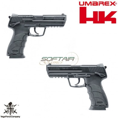 Gas Pistol Heckler & Koch Hk45 Black Scarrellante Umarex (um-23638)