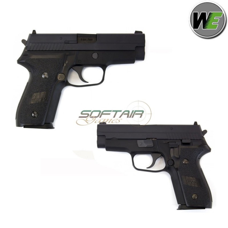 Pistola A Gas Gbb P229 Black We (we-16738-bk/we00215)
