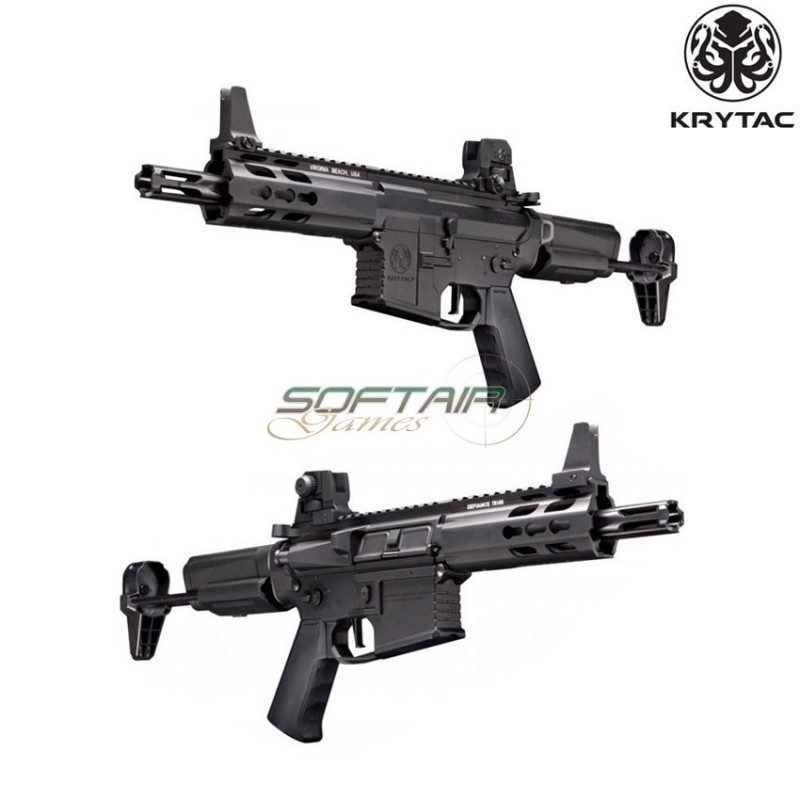Electric Rifle Trident Mk2 Pdw Black Krytac (kry-tri-mk2-pdw-bk)