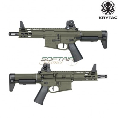 Electric Rifle Trident Mk2 Pdw Foliage Green Krytac (kry-tri-mk2-pdw-fg)