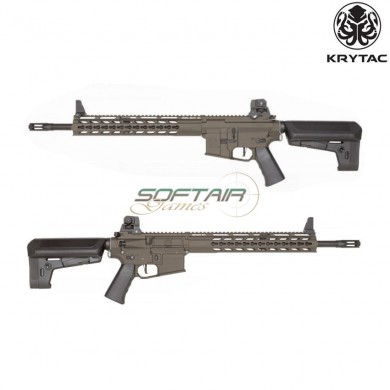 Electric Rifle Trident Spr Mk2 Dark Earth Krytac (kry-tri-spr-mk2-de)