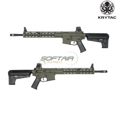 Electric Rifle Trident Spr Mk2 Foliage Green Krytac (kry-tri-spr-mk2-fg)