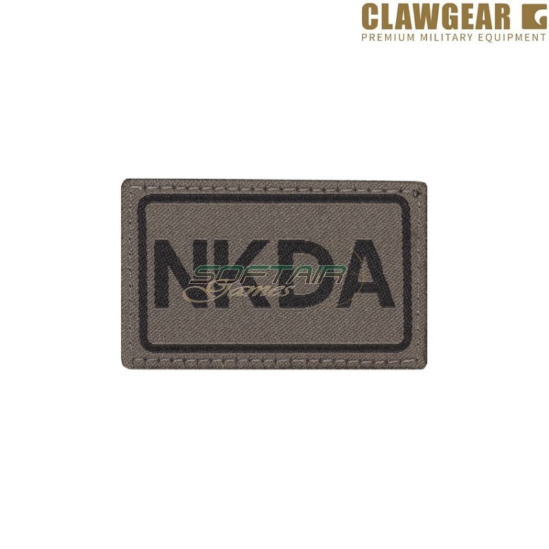 Patch Ricamata Bassa Visibilita' Nkda Ral7013 Claw Gear (cwg-18430)