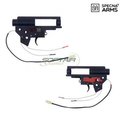 Gearbox Shell 8mm Ver.2 Qd M4/m16 Back Version Specna Arms® (spe-08-023715)