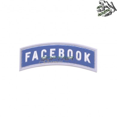 Patch 3d Pvc Facebook Frog Industries® (fi-024475)
