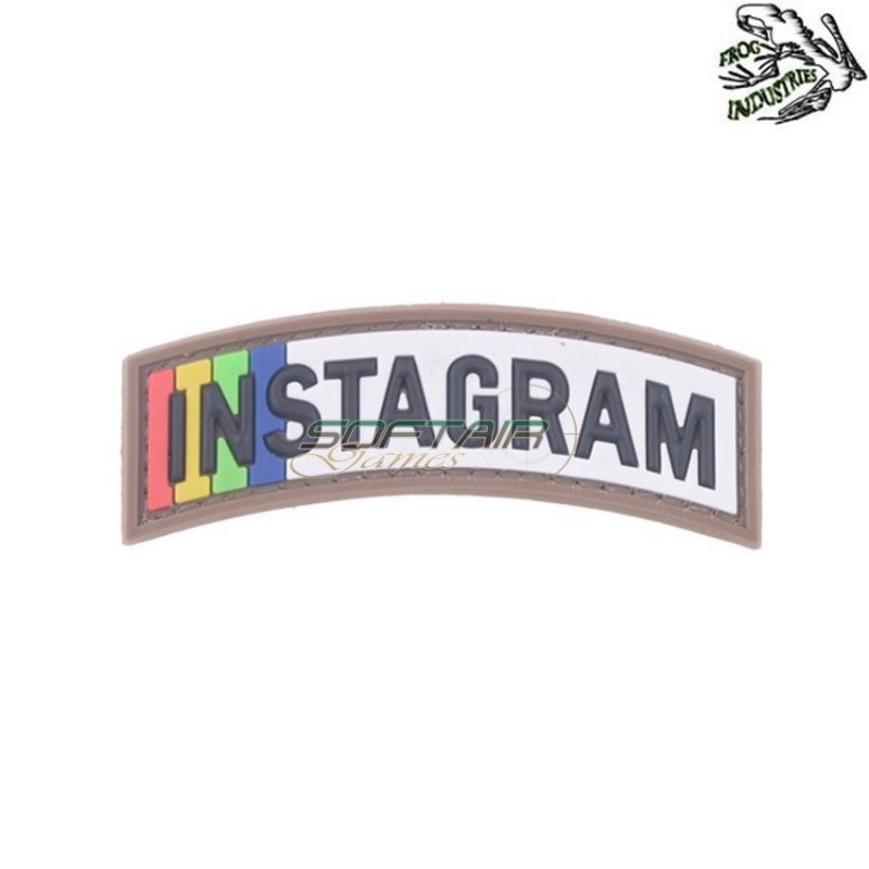 Patch 3d Pvc Instagram Frog Industries® (fi-024478) Patch 3d Pvc Instagram Frog Industries® (fi-024478)