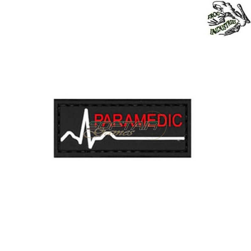 Patch 3d Pvc Paramedic Frog Industries® (fi-004694) Patch 3d Pvc Paramedic Frog Industries® (fi-004694)