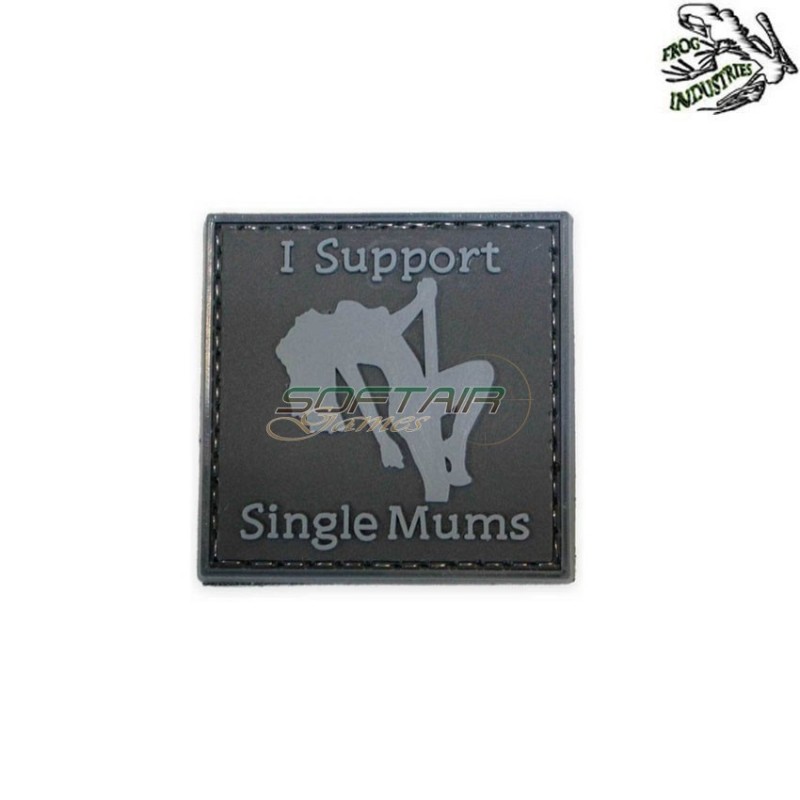 Patch 3d Pvc Beer I Support Single Mums Frog Industries® (fi-004703) Patch 3d Pvc Beer I Support Single Mums Frog Industries® (fi-004703)