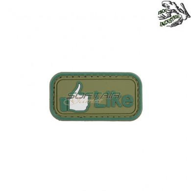 Patch 3d Pvc I Like Olive Drab Frog Industries® (fi-015853)