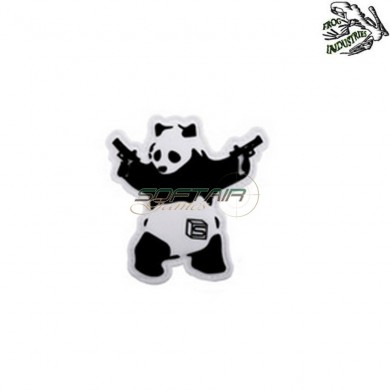 Patch 3d Pvc Sai Panda Frog Industries® (fi-023354)