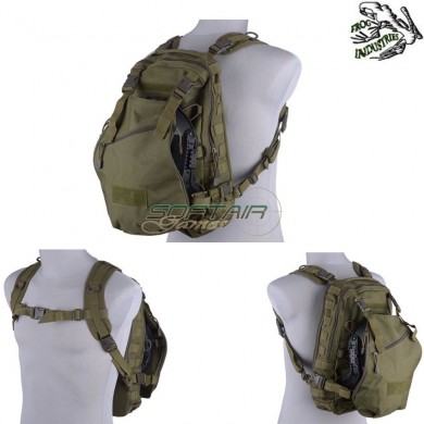 Zaino Tactical Edc Helmet Olive Drab Frog Industries® (fi-018818-od)