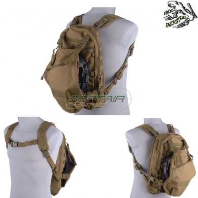 Tactical Edc Helmet Backpack Coyote Frog Industries® (fi-018819-tan)