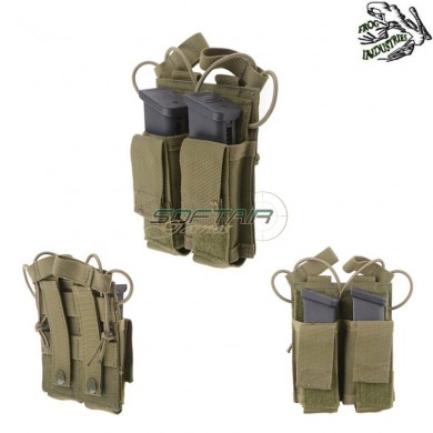 Double Fast Magazines Pouch Mp5/pistol Olive Drab Frog Industries® (fi-018845-od)
