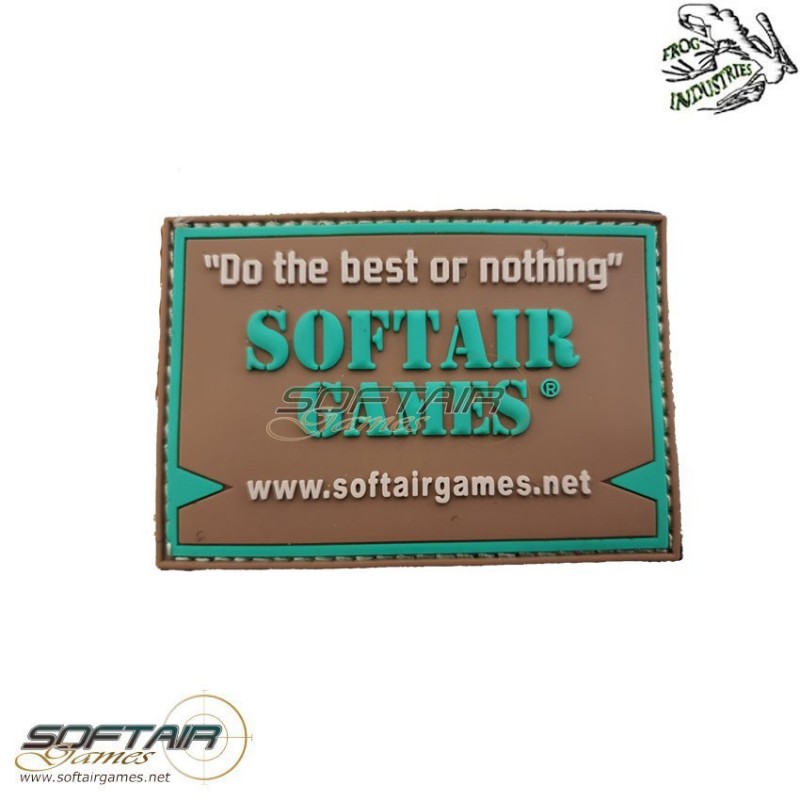 Patch 3d Pvc Softair Games "do The Best Or Nothing" Frog Industries® (fi-sg-dtbon-patch) Patch 3d Pvc Softair Games "do The Best Or Nothing" Frog Industries® (fi-sg-dtbon-patch)