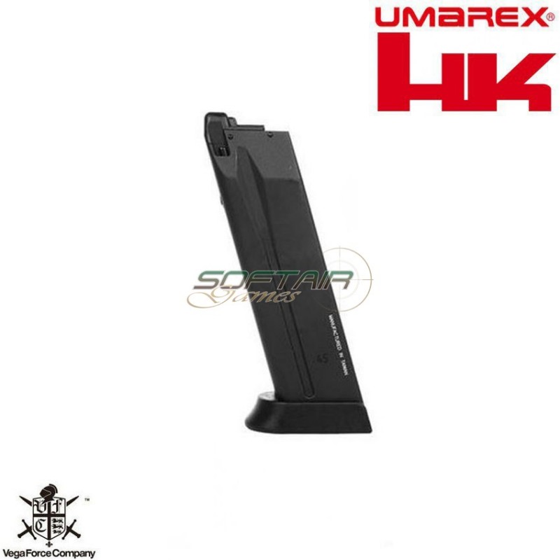 Caricatore A Gas Lucido 24bb Black Per Hk45 Umarex (um-23643)