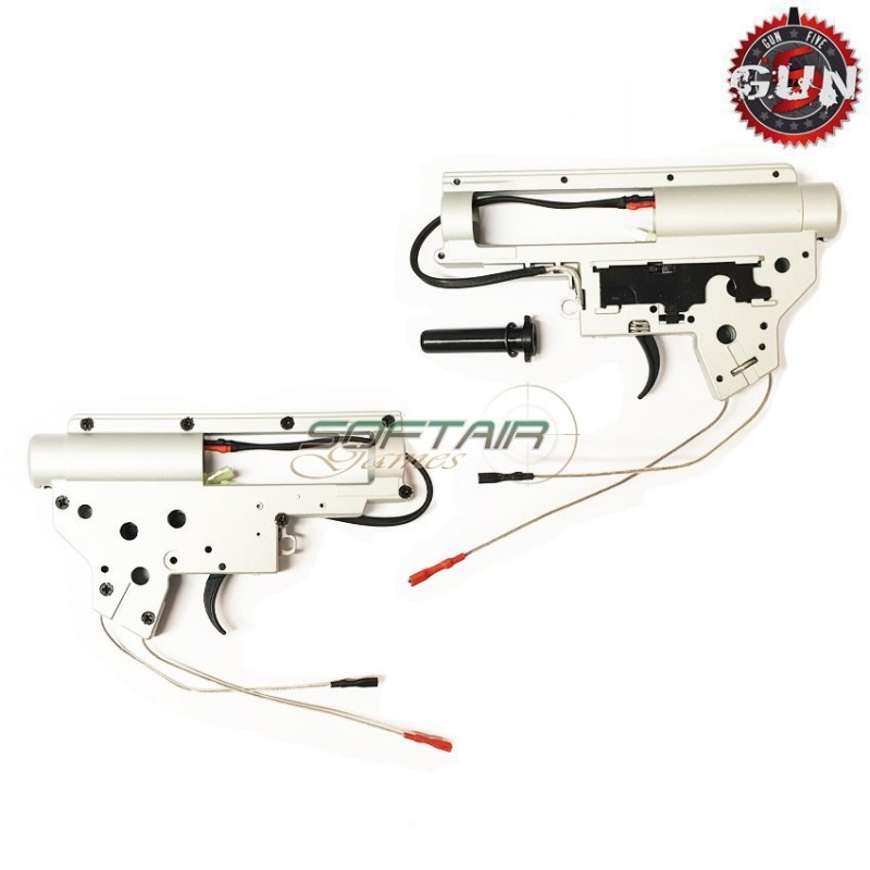 Gearbox Shell 8mm Ver.2 Qd M4/m16 Front Version Gun Five (gf-m44)