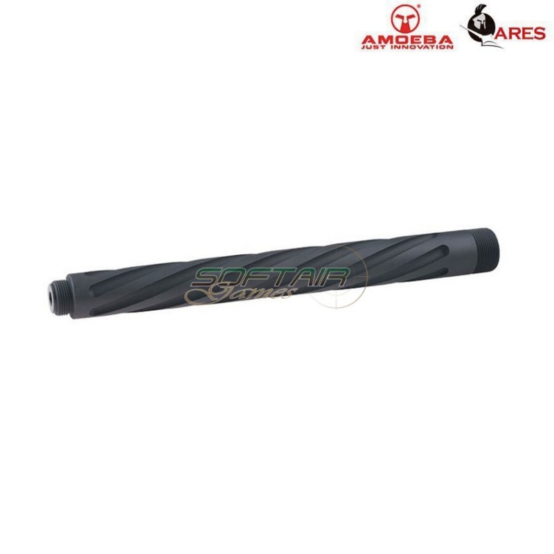 Outer Barrel Spiral 01 Short For Spring Rifle Striker Amoeba Ares (ar-25068)
