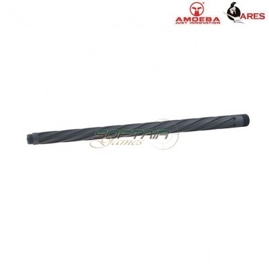 Outer Barrel Spiral 01 Long For Spring Rifle Striker Amoeba Ares (ar-ob01l)