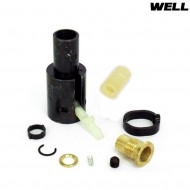 Gruppo Hop Up New Type In Metallo Per L96 Mauser Mb01/mb04/mb05/mb08 Well (010509)