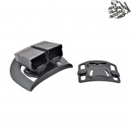 Rigid Holster Beretta Magazines Black Double System Frog Industries® (fi-hm9car-b)