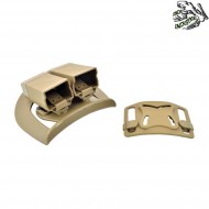 Fondina Rigida Caricatori Beretta Dark Earth Double System Frog Industries® (fi-hm9car-t)