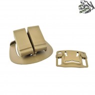 Fondina Rigida Caricatori Glock Dark Earth Double System Frog Industries® (fi-hglcar-t)