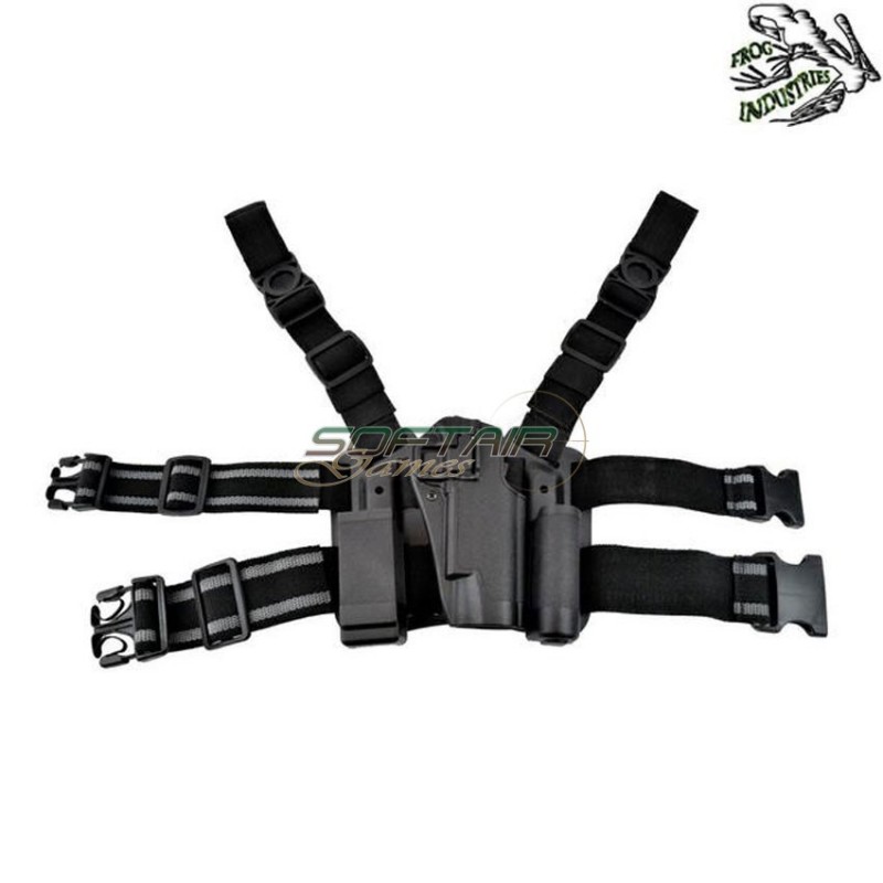 Fondina Rigida Cosciale Set 1911 Black Frog Industries® (fi-hkit-19-b) Fondina Rigida Cosciale Set 1911 Black Frog Industries® (fi-hkit-19-b)