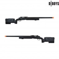 Spring Rifle Sniper M40a3 Black Dboys (829b)