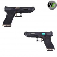 Gas Pistol Glock 34 Force Scarellante Black Slide & Silver Barrel We (we-110515)