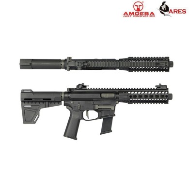 Electric Rifle M4 45 Pistol S-class L Black Amoeba Ares (ar-m45-lb)