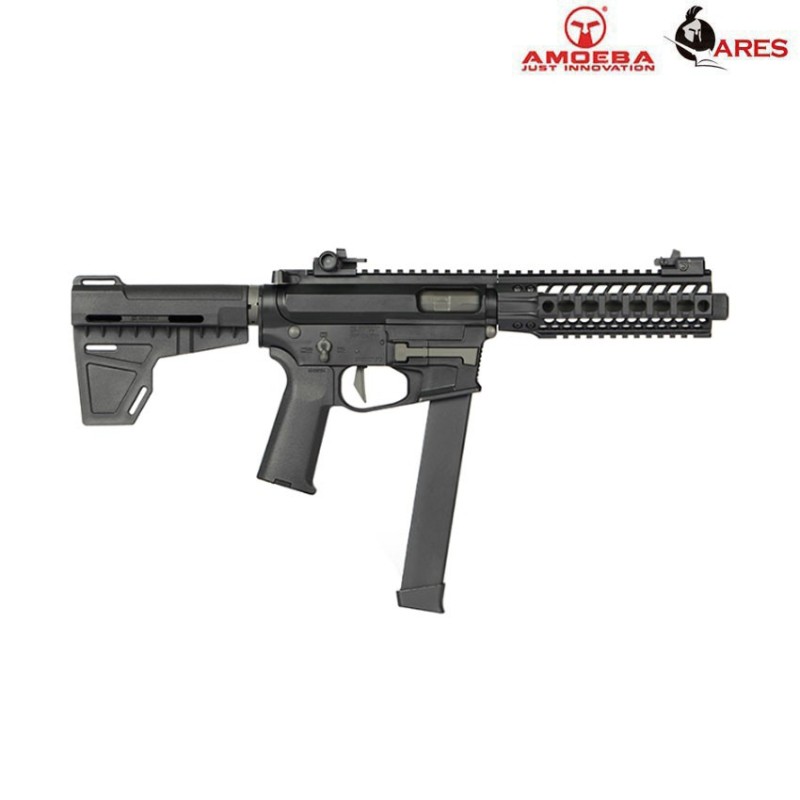 Electric Rifle M4 45 Pistol S-class L Black Amoeba Ares (ar-m45-lb)