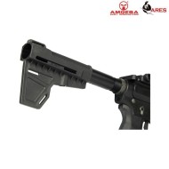 Electric Rifle M4 45 Pistol S-class L Black Amoeba Ares (ar-m45-lb)