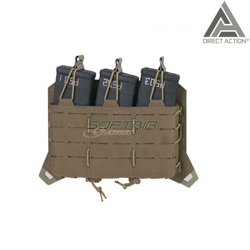 Spitfire Triple Rifle Magazine Flap Coyote Brown Direct Action® (da-pc-r3fp-cd5-cbr)