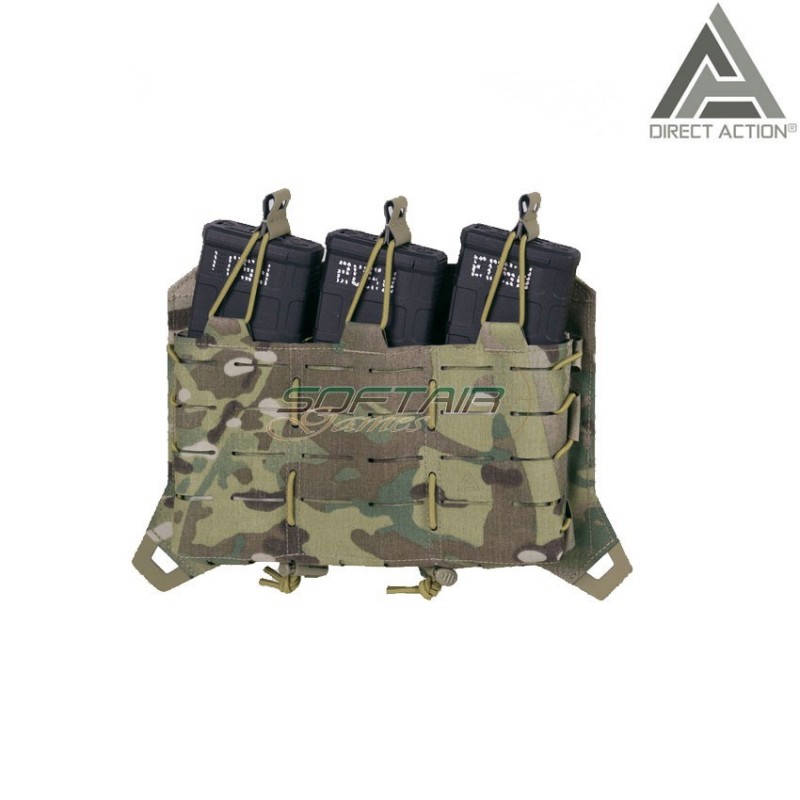 Spitfire Triple Rifle Magazine Flap Multicam® Genuine Usa Direct Action® (da-pc-r3fp-cd5-mcm)