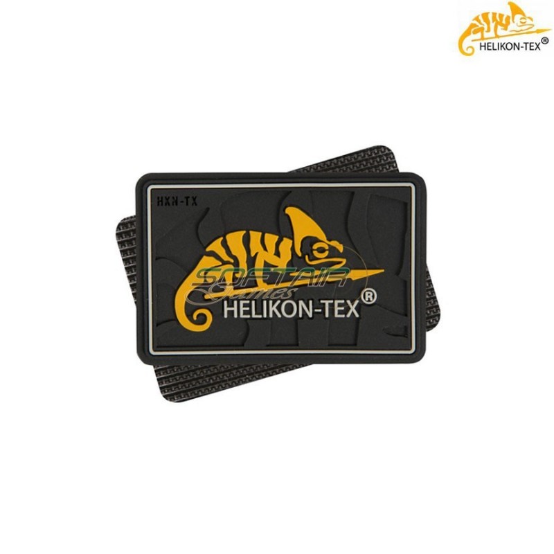 Patch Pvc Ht Logo Black Helikon-tex® (ht-od-hkn-rb-01)