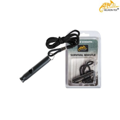 Survival Whistle Black Helikon-tex® (ht-gw-sur-al-01)
