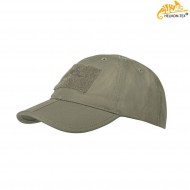 Baseball Folding Cap Adaptive Green Polycotton Ripstop Helikon-tex® (ht-cz-bbf-pr-12)