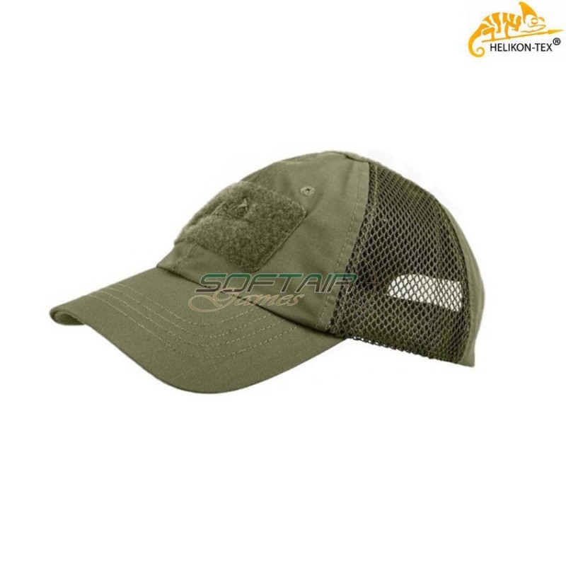 Bbv Vent Cap Olive Green Polycotton Ripstop Helikon-tex® (ht-cz-bbv-pr-02)