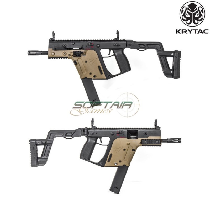Mitraglietta Elettrica Aeg Smg Kriss Vector Two Tone Krytac® (kry-kriss-aeg-tt)