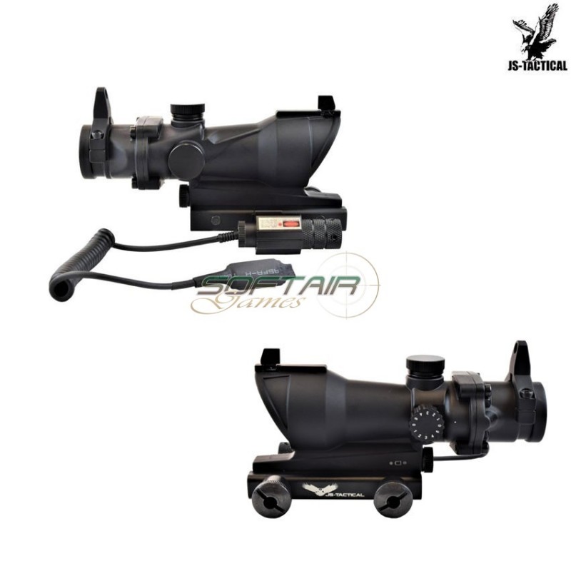 Dot Acog 1x32 W/laser Red Js Tactical (js-132b)