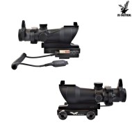 Dot Acog 1x32 C/laser Rosso Js Tactical (js-132b) Dot Acog 1x32 C/laser Rosso Js Tactical (js-132b)