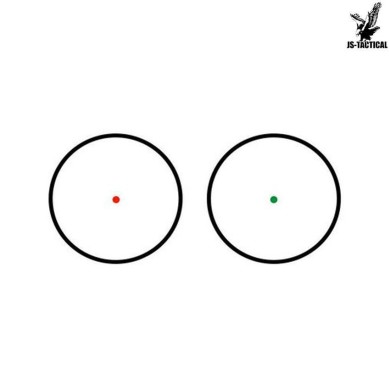 Dot Acog 1x32 W/laser Red Js Tactical (js-132b)