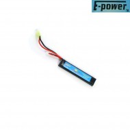 Batteria Lipo Connettore Mini Tamiya 7.4.v X 750mah 15c Stick Type E-power (ep-7.4x750) Batteria Lipo Connettore Mini Tamiya 7.4.v X 750mah 15c Stick Type E-power (ep-7.4x750)