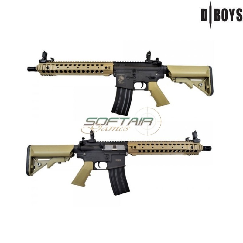 Fucile Elettrico M4 Urx3 12" Black/tan Dboys (1581bt)
