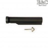 Tubo Calcio In Metallo Black E&c (ec-4)