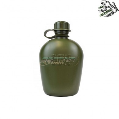 Pvc Canteen 1 Liter Olive Drab Frog Industries® (fi-1801-od)